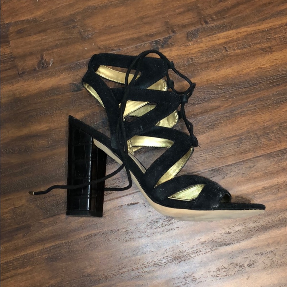 Sam Edelman Black Yardley Heels